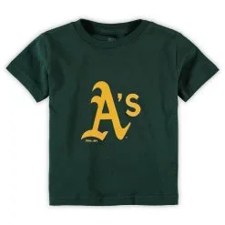 Outerstuff Infant Green Oakland Athletics Primary Team Logo T-Shirt