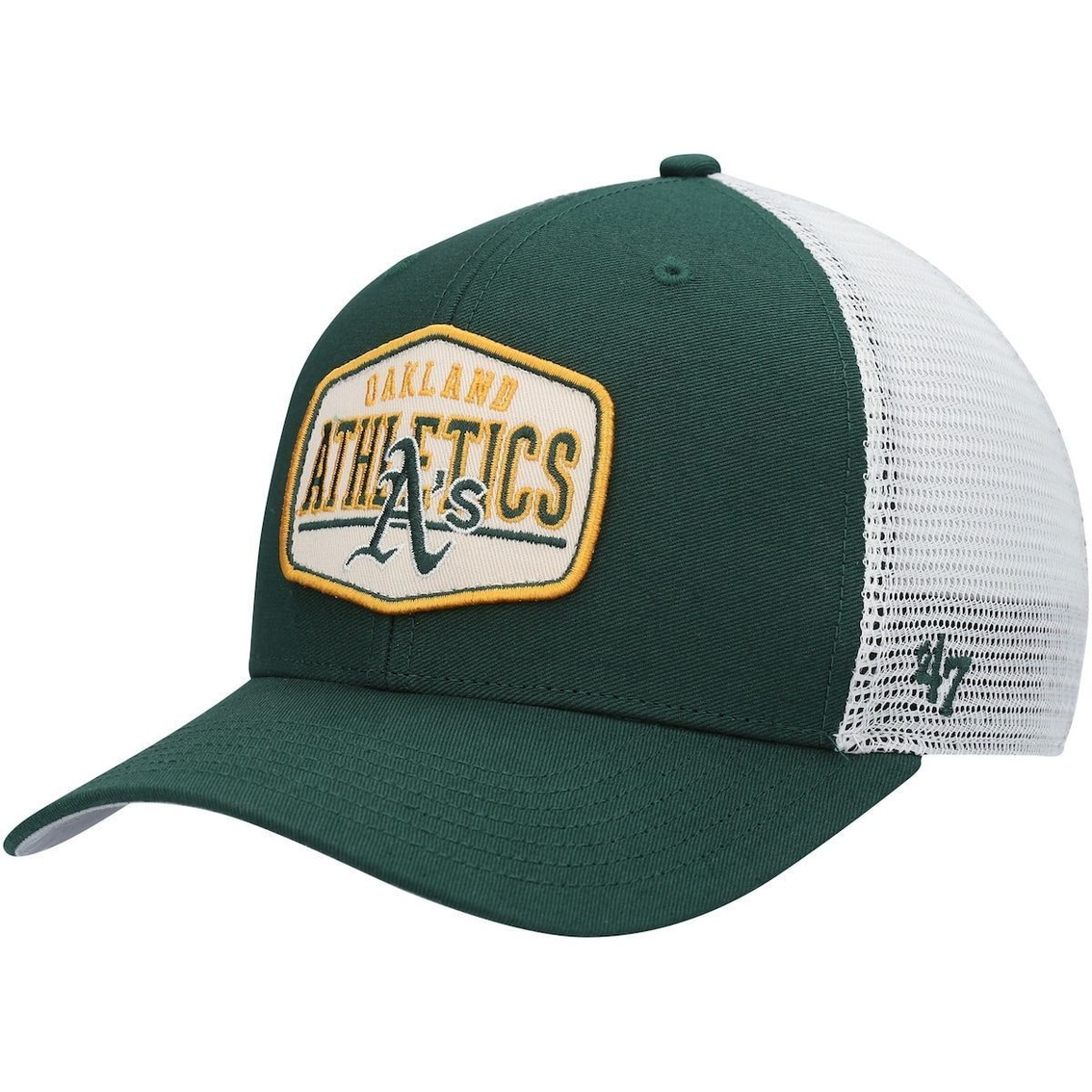 '47 Men's Green Oakland Athletics Shumay MVP Snapback Adjustable Hat 2 '47 Men's Green Oakland Athletics Shumay MVP Snapback Adjustable Hat - Image 2