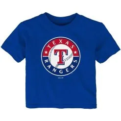 Outerstuff Infant Royal Texas Rangers Primary Team Logo T-Shirt
