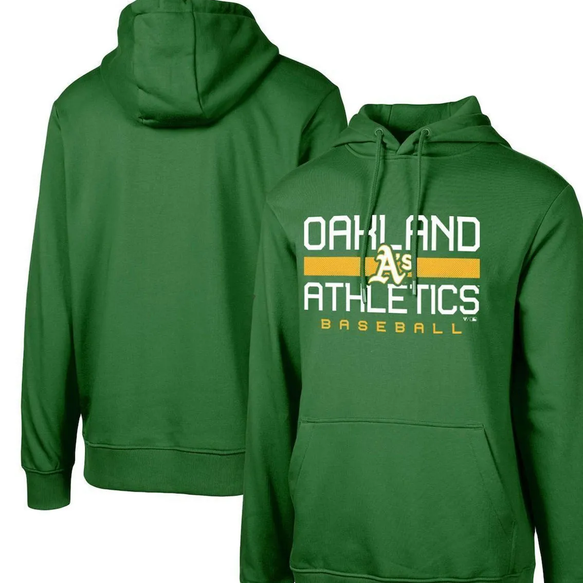 Levelwear Men's Green Oakland Athletics Podium Pullover Hoodie 1 Levelwear Men's Green Oakland Athletics Podium Pullover Hoodie