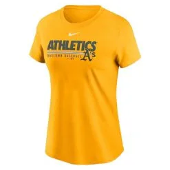 Nike Women's Gold Oakland Athletics Baseball T-Shirt -Minnesota Twins Shop DSCO1136782359 1853 ALT2