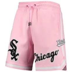 Men's Pro Standard Pink Chicago White Sox Logo Club Shorts -Minnesota Twins Shop DSCO1136782986 2518 ALT2