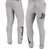 Pro Standard Men's Gray Oakland Athletics Logo Jogger Pants