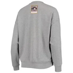 Mitchell & Ness Women's Heathered Gray Texas Rangers Cooperstown Collection Logo Lightweight Pullover Sweatshirt -Minnesota Twins Shop DSCO1136784223 1927 ALT3