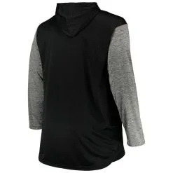 Profile Men's Black/Heathered Gray Chicago White Sox Big & Tall Wordmark Club Pullover Hoodie -Minnesota Twins Shop DSCO1136784562 1007 ALT3