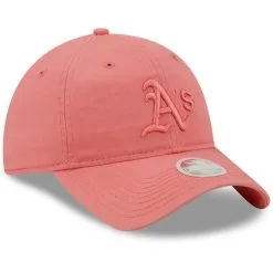 New Era Women's Pink Oakland Athletics Lift Core Classic 9TWENTY Adjustable Hat -Minnesota Twins Shop DSCO1136785228 2518 ALT3