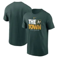 Nike Men's Green Oakland Athletics The Town Local Team T-Shirt