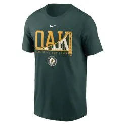 Nike Men's Green Oakland Athletics Take Me To The Town Local Team T-Shirt -Minnesota Twins Shop DSCO1136787386 2041 ALT2
