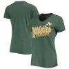 G-III 4Her By Carl Banks Women's Green Oakland Athletics First Place V-Neck T-Shirt