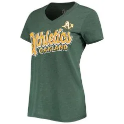 G-III 4Her By Carl Banks Women's Green Oakland Athletics First Place V-Neck T-Shirt 6 G-III 4Her By Carl Banks Women's Green Oakland Athletics First Place V-Neck T-Shirt -Minnesota Twins Shop DSCO1136787961 2041 ALT2