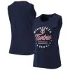 Levelwear Women's Navy Minnesota Twins Macy Tank Top