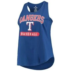 Profile Women's Royal Texas Rangers Plus Size Racerback Tank Top -Minnesota Twins Shop DSCO1136788915 1350 ALT2