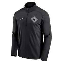 Nike Men's Black Chicago White Sox Diamond Icon Pacer Performance Quarter-Zip Top -Minnesota Twins Shop DSCO1136791901 1007 ALT2