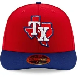 New Era Men's Red/Royal Texas Rangers 2020 Alternate 3 Authentic Collection On Field Low 59FIFTY Fitted Hat -Minnesota Twins Shop DSCO1136793350 2910 ALT2