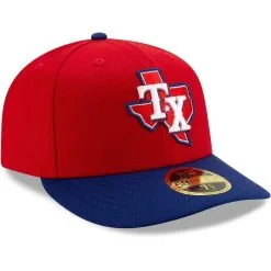 New Era Men's Red/Royal Texas Rangers 2020 Alternate 3 Authentic Collection On Field Low 59FIFTY Fitted Hat -Minnesota Twins Shop DSCO1136793350 2910 ALT3