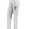 Women's Concepts Sport White Minnesota Twins Vigor Pinstripe Sleep Pant