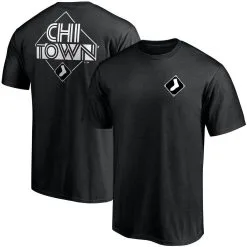 Fanatics Branded Men's Black Chicago White Sox Chi Town Hometown T-Shirt