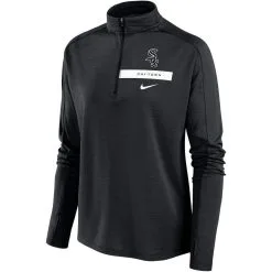 Nike Women's Black Chicago White Sox Primetime Local Pacer Quarter-Zip Top -Minnesota Twins Shop DSCO1137144642 1007 ALT2