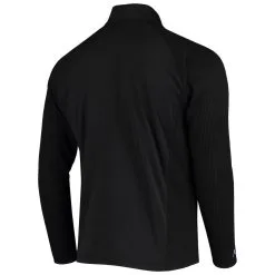 Antigua Men's Black Oakland Athletics Spring Training Sonar Raglan Quarter-Zip Jacket -Minnesota Twins Shop DSCO1137144896 1007 ALT3