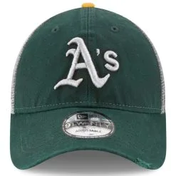 New Era Men's Green Oakland Athletics Team Rustic 9TWENTY Adjustable Hat -Minnesota Twins Shop DSCO1137144966 GREERE ALT2