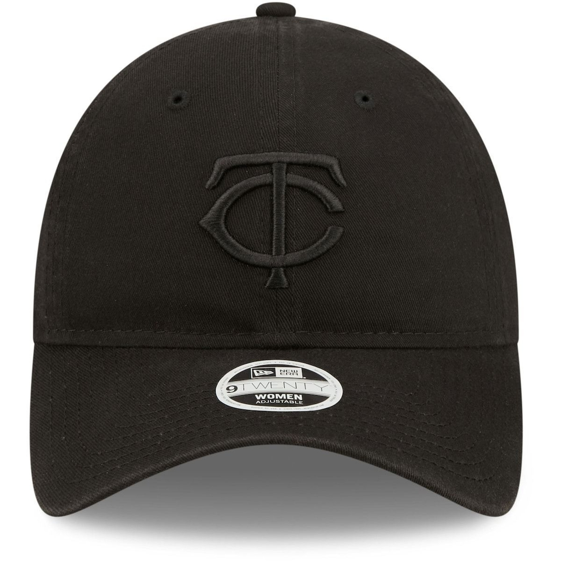 New Era Women's Minnesota Twins Black On Black Core Classic II 9TWENTY Adjustable Hat 3 New Era Women's Minnesota Twins Black On Black Core Classic II 9TWENTY Adjustable Hat - Image 3
