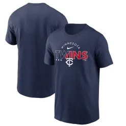 Nike Men's Navy Minnesota Twins Team Americana T-Shirt