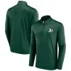 Fanatics Branded Men's Green Oakland Athletics Underdog Mindset Quarter-Zip Jacket