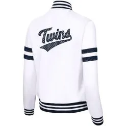 G-III 4Her By Carl Banks Women's White Minnesota Twins Pre-Game Full-Zip Track Jacket 7 G-III 4Her By Carl Banks Women's White Minnesota Twins Pre-Game Full-Zip Track Jacket -Minnesota Twins Shop DSCO1137454696 3550 ALT3