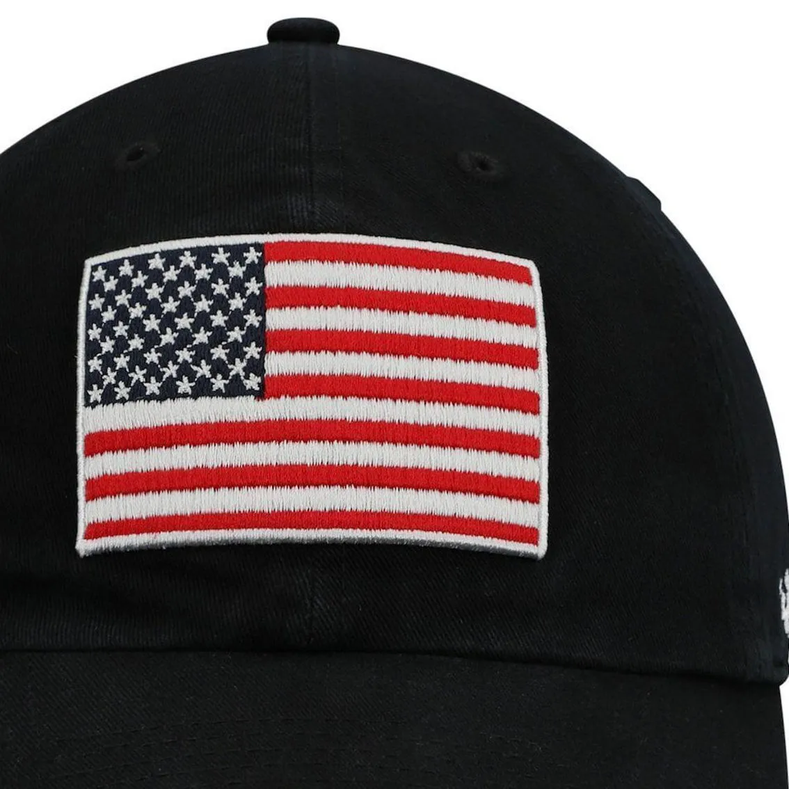 '47 Men's Black Miami Marlins Heritage Front Clean Up Adjustable Hat 3 '47 Men's Black Miami Marlins Heritage Front Clean Up Adjustable Hat - Image 3