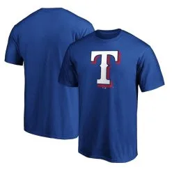 Fanatics Branded Men's Royal Texas Rangers Official Logo T-Shirt
