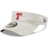New Era Men's Gray Texas Rangers Distinct Visor