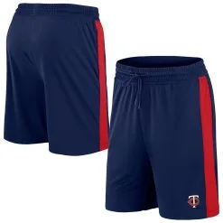 Men's Fanatics Branded Navy Minnesota Twins Iconic Break It Loose Shorts