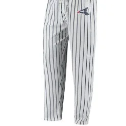 Concepts Sport Men's White/Navy Chicago White Sox Logo Vigor Pinstripe Pants -Minnesota Twins Shop DSCO1137814322 3550 ALT2