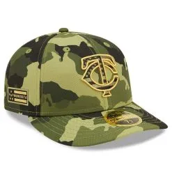 New Era Men's Camo Minnesota Twins 2022 Armed Forces Day On-Field Low 59FIFTY