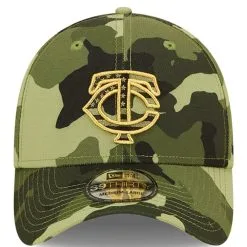 Men's New Era Camo Minnesota Twins 2022 Armed Forces Day 39THIRTY Flex Hat -Minnesota Twins Shop DSCO1137968530 BGrd ALT2