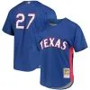 Mitchell & Ness Men's Vladimir Guerrero Royal Texas Rangers Cooperstown Collection Mesh Batting Practice Jersey