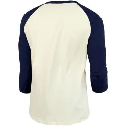 Majestic Threads Men's Threads Cream/Navy Chicago White Sox Cooperstown Collection Raglan 3/4-Sleeve T-Shirt -Minnesota Twins Shop DSCO1138725046 6662 ALT3