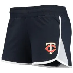 New Era Women's Navy Minnesota Twins Stretch French Terry Shorts -Minnesota Twins Shop DSCO1138725055 1320 ALT2