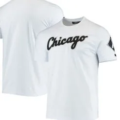 Pro Standard Men's White Chicago White Sox Team Logo T-Shirt