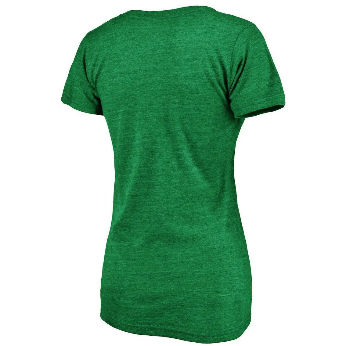 Fanatics Branded Women's Heathered Kelly Green Oakland Athletics St. Patrick's Day Paddy's Pride Tri-Blend V-Neck T-Shirt 4 Fanatics Branded Women's Heathered Kelly Green Oakland Athletics St. Patrick's Day Paddy's Pride Tri-Blend V-Neck T-Shirt - Image 4