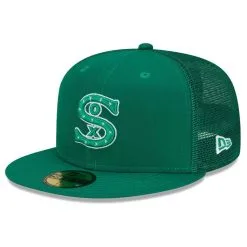 New Era Men's Green Chicago White Sox 2022 St. Patrick's Day 59FIFTY Fitted Hat