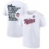 Fanatics Branded Men's White Minnesota Twins Hometown Hot Shot T-Shirt