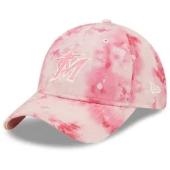 New Era Women's Pink Miami Marlins 2022 Mother's Day 9TWENTY Adjustable Hat