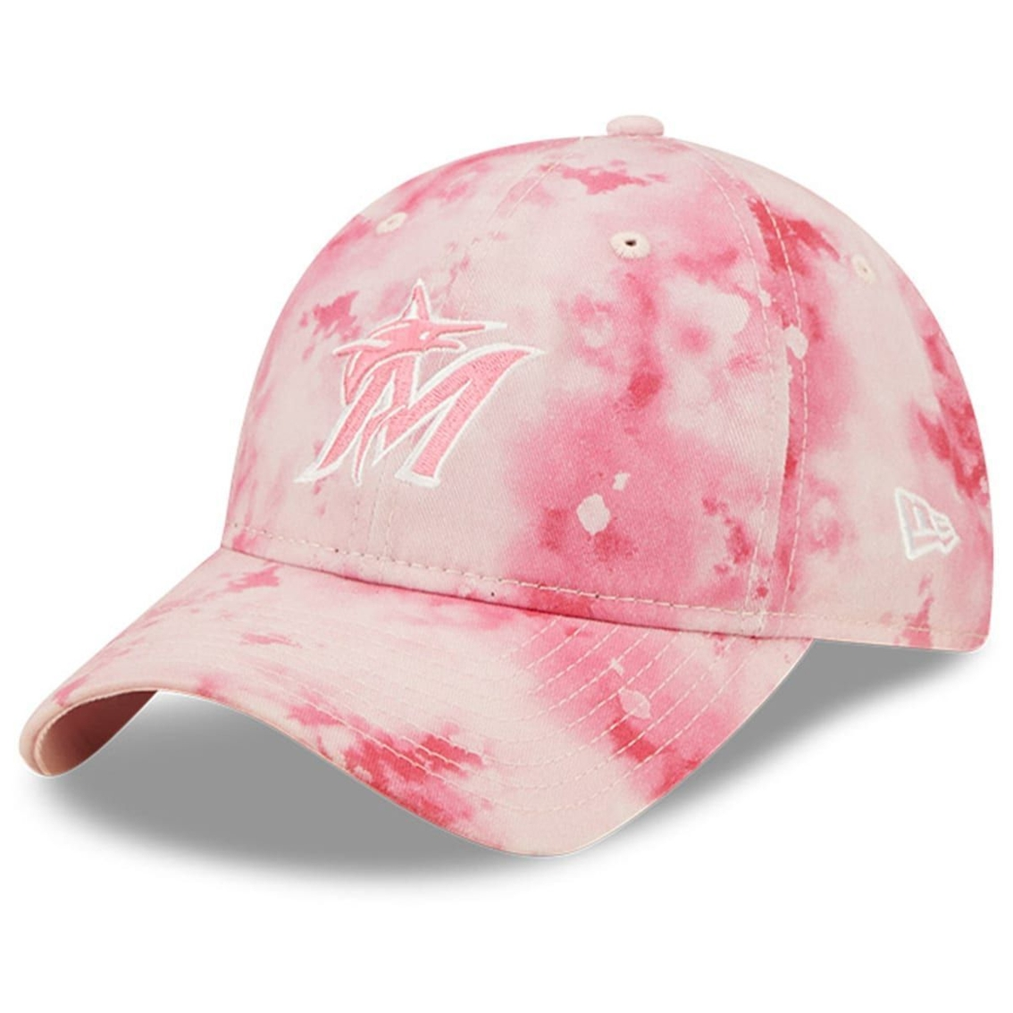 New Era Women's Pink Miami Marlins 2022 Mother's Day 9TWENTY Adjustable Hat 1 New Era Women's Pink Miami Marlins 2022 Mother's Day 9TWENTY Adjustable Hat