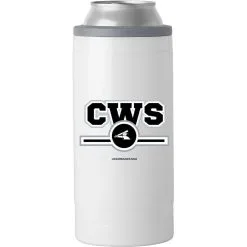 Logo Brands Chicago White Sox 12oz. Letterman Slim Can Cooler