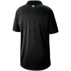 Nike Men's Black Miami Marlins Authentic Collection Team Logo Elite Performance Raglan Polo -Minnesota Twins Shop DSCO1140608597 1007 ALT3