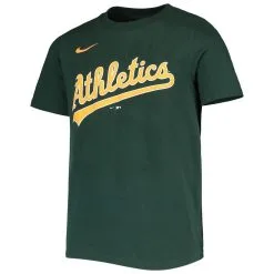 Nike Youth Matt Chapman Green Oakland Athletics Team Player Name & Number T-Shirt -Minnesota Twins Shop DSCO1140777188 2041 ALT2
