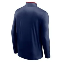 Fanatics Branded Men's Navy Minnesota Twins Line Up Wordmark Clutch Quarter-Zip Jacket -Minnesota Twins Shop DSCO1140777254 1320 ALT3