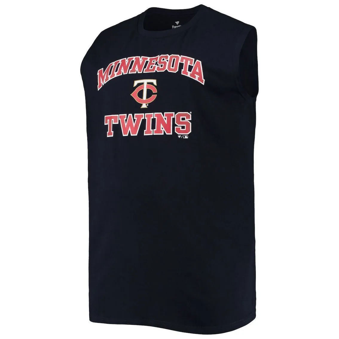 Profile Men's Navy Minnesota Twins Big & Tall Jersey Muscle Tank Top 3 Profile Men's Navy Minnesota Twins Big & Tall Jersey Muscle Tank Top - Image 3