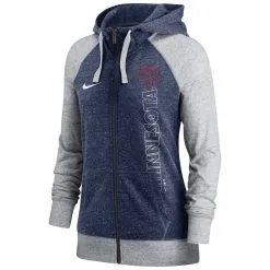 Nike Women's Navy Minnesota Twins In Pocket Gym Vintage Full-Zip Hoodie -Minnesota Twins Shop DSCO1140778826 1320 ALT2